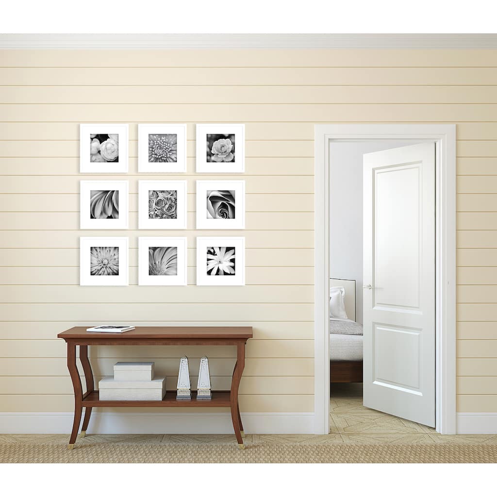 Shop For The Gallery Perfect™ 9 Piece Frame Kit White At Michaels